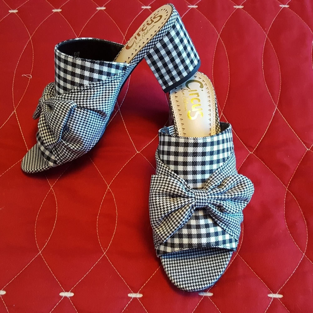 Circus by Sam Edelman Gingham & Houndstooth slide